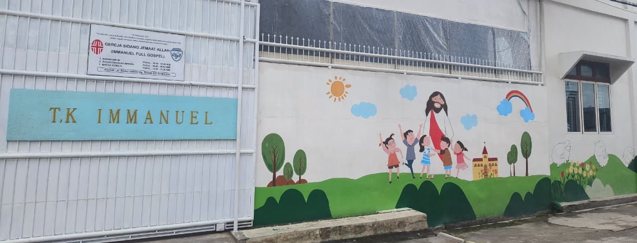 Tampak depan TK Immanuel Kasih Setia